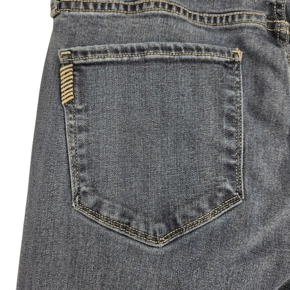 Paige Federal Slim Straight Jeans Mid Rise Wilkins Dark Wash Denim 29 - Picture 4 of 10